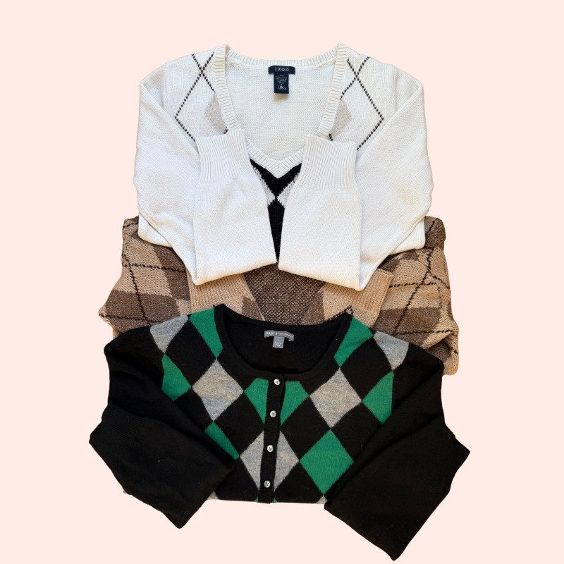 Classic Diamond Knits Reimagined