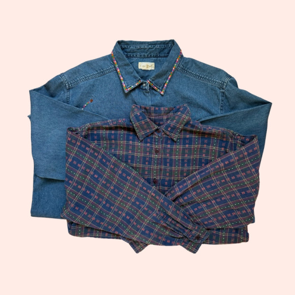 Garden & Denim Tops