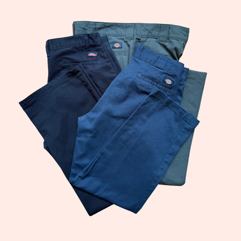 Mixed Vintage Dickies Pants Classic Cuts and Rugged Style