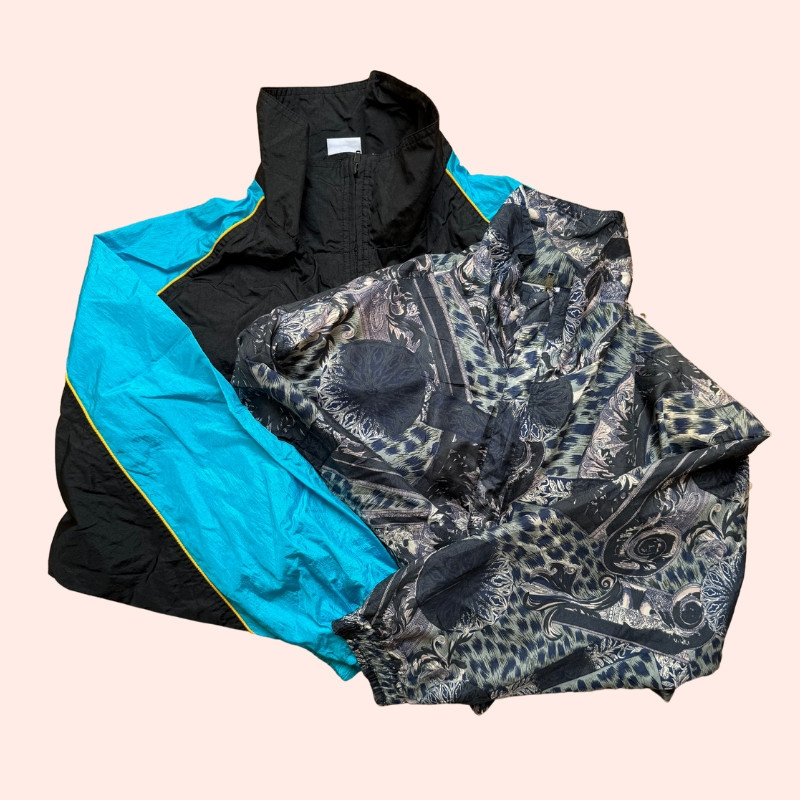 Retro Windbreakers- vintage streetwear style Retro Windbreakers- vintage streetwear style